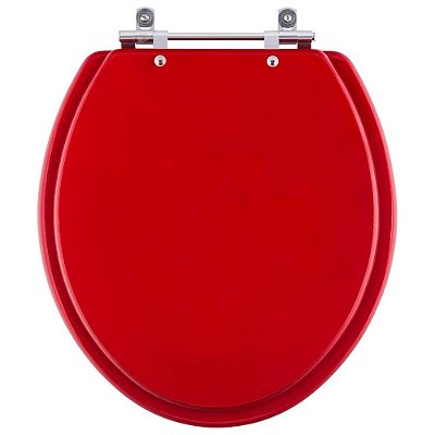 Assento Sanitário Sabará Vermelho Para Louça Icasa