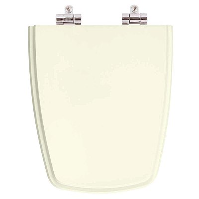 Assento Sanitario Poliester com Amortecedor Stylus Excellence Pergamon (Bege Claro) para Vaso Celite