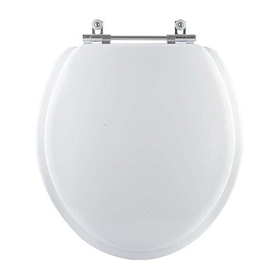 Assento Sanitário Almofadado Flamingo Branco para vaso Incepa