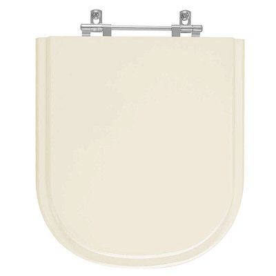 Assento Sanitário Laqueado Vogue Plus Creme para vaso Deca