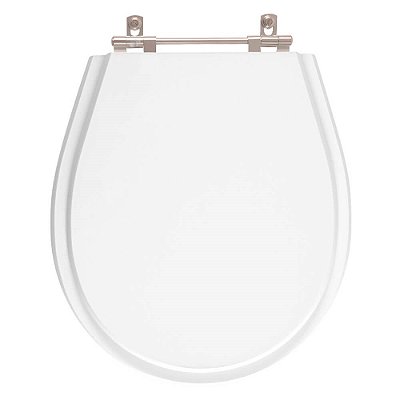Assento Sanitário Aries Branco para vaso Eternit