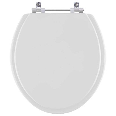 Assento Sanitário Convencional / Oval Cinza Platina para vaso Incepa