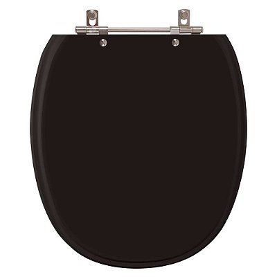 Assento Sanitário Ascot Preto para vaso Ideal Standard