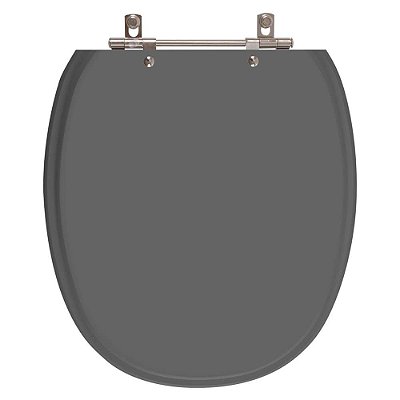 Assento Sanitário Ascot Cinza Quartzo (Cinza Escuro) para vaso Ideal Standard