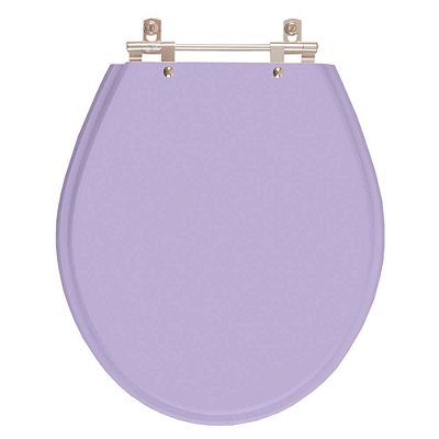 Assento Sanitário Carina Bermuda (Lilás) para vaso Ideal Standard