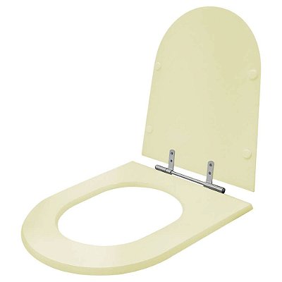 Assento Sanitário Ezedra Bone (Bege Claro) para vaso Ideal Standard
