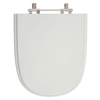 Assento Sanitário Ezedra Sterling Silver (Cinza Claro) para vaso Ideal Standard