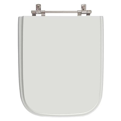 Assento Sanitário Tivoli Sterling Silver (Cinza Claro) para vaso Ideal Standard
