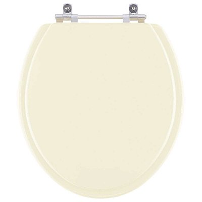 Assento Sanitário Poliester Azalea Pergamon (Bege Claro) para vaso Celite