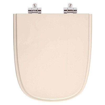 Assento Sanitario Poliester Com Amortecedor Ibiza Pessego (rosa Shell) Para Vaso Incepa