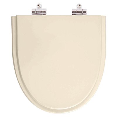Assento Sanitário Poliester Soft Close Studio Pêssego Rosa Shell para vaso Incepa