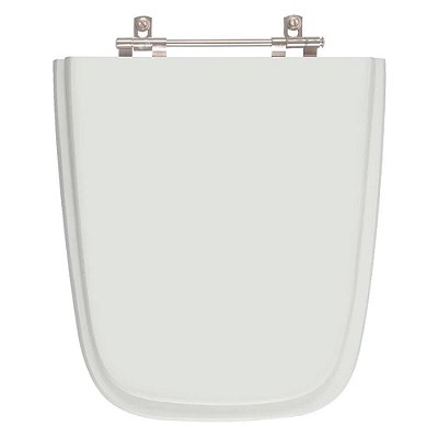 Assento Sanitário Poliester Aero Cinza Claro para vaso Ideal Standard