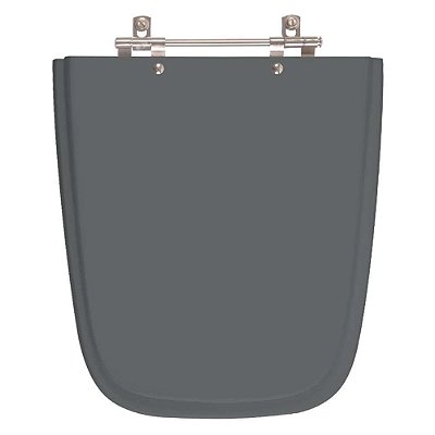 Assento Sanitário Poliester Aero Cinza Quartzo para vaso Ideal Standard