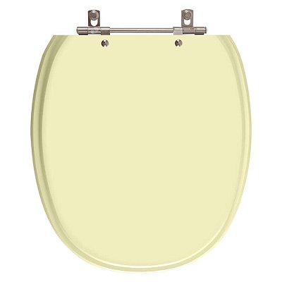 Assento Sanitário Poliester Ascot Bone (Bege Claro) para vaso Ideal Standard