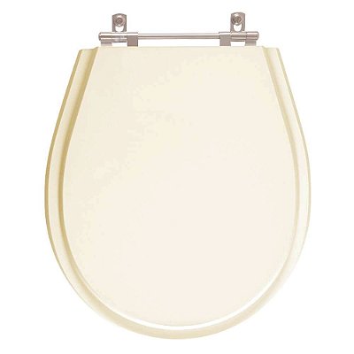 Assento Sanitario Poliester Avalon Bone (Bege Claro) para vaso Ideal Standard