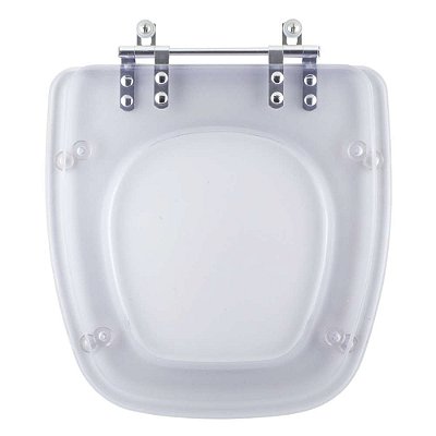 Assento Sanitário Poliester Fit Transparente para vaso Celite