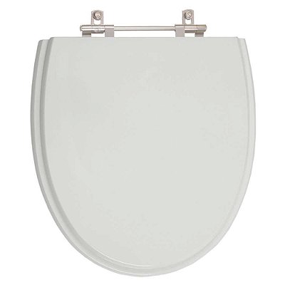 Assento Sanitário Eros Cinza Platina para vaso Incepa