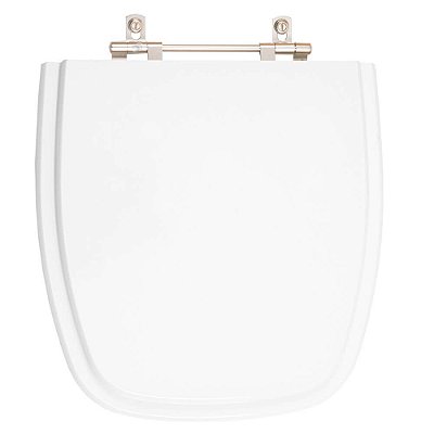 Assento Sanitário Poliéster Like Branco para vaso Celite