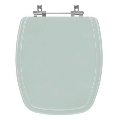 Assento Sanitário Poliester Primula Plus Verde Claro para vaso Fiori