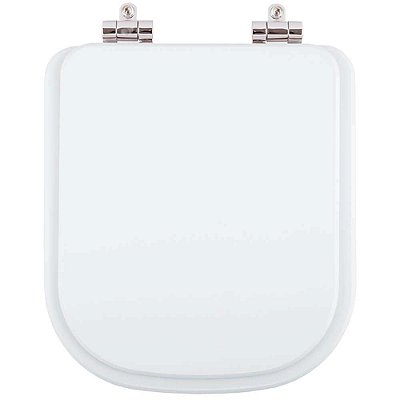 Assento Poliester Soft Close Axis Branco para vaso Deca P47