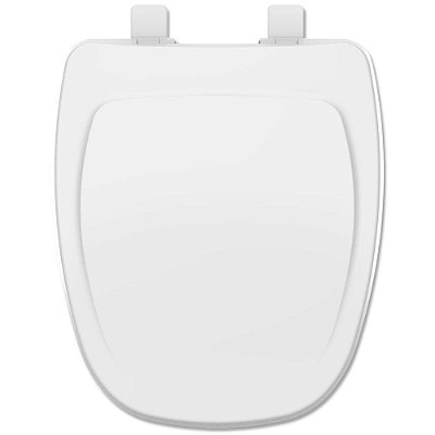 Assento Sanitário Polipropileno Soft Close Monte Carlo Branco para vaso Deca