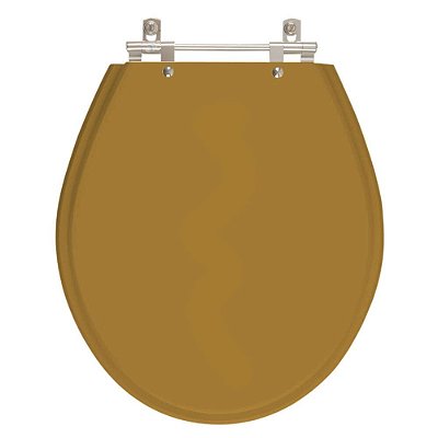 Assento Sanitário Poliester Carina Laranja para Ideal Standard
