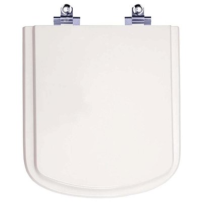 Assento Sanitário Laqueado Soft Close Dama Senso Branco para vaso Roca