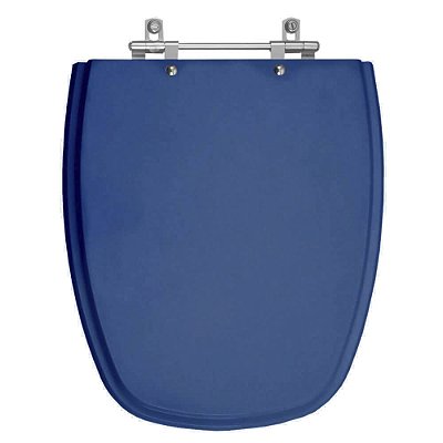 Assento Sanitário Monte Carlo Azul Para Vaso Deca