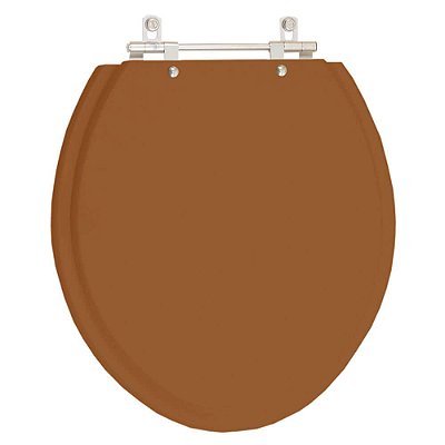 Assento para Vaso Sanitário Fiori Fiori Ocre em Resina