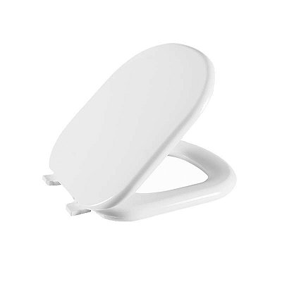 Assento Sanitário Almofadado Astra Dona Beja Branco para Vaso Santa Clara