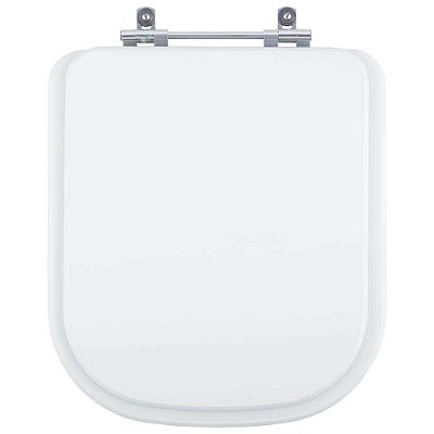 Assento Sanitário Poliéster Gap Branco para vaso Roca 1.6gpf 6lpf