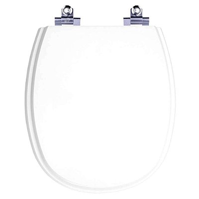 Assento Sanitário Laqueado Soft Close Fast Branco para vaso Deca