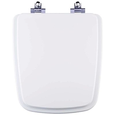 Assento Sanitário Laqueado Soft Close Clean Branco para vaso Deca