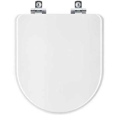 Assento Sanitário Soft Close Pris Branco para vaso Kza3