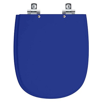 Assento Sanitário Soft Close Dona Beja Azul para vaso Santa Clara