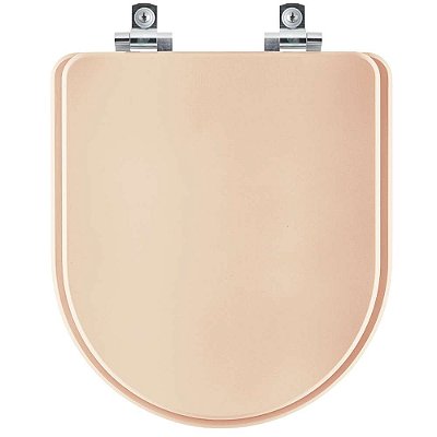 Assento Sanitário Soft Close Valentina Rose para vaso Hervy