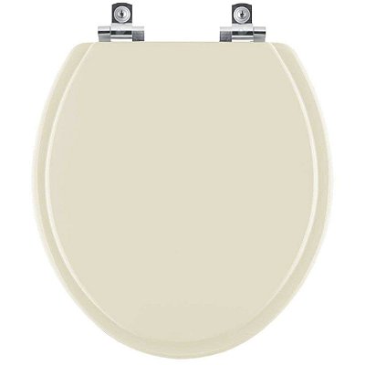 Assento Sanitário Soft Close Azalea Marfim para vaso Celite
