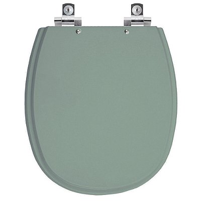 Assento Sanitário Soft Close Aspen Verde Malva para vaso Deca