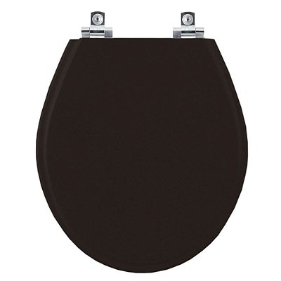 Assento Sanitário Soft Close Studio Ébano (Preto) para vaso Deca