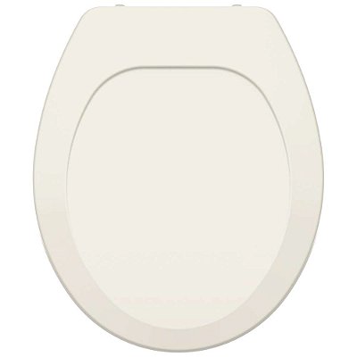 Assento Sanitário Polipropileno Oval Premium Universal Biscuit/ Pergamon