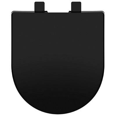 Assento Sanitário Termofixo Smart Preto para vaso Celite