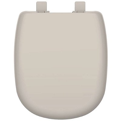 Assento Sanitário Termofixo Soft Close Sabatini Bege Claro (palha) para vaso Icasa