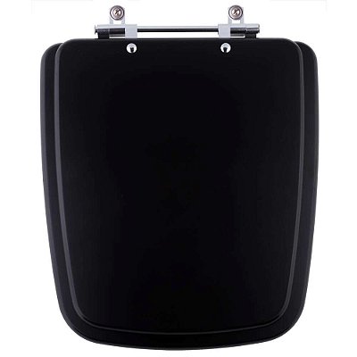 Assento Sanitário Boss Matte Black Preto Fosco para vaso Incepa