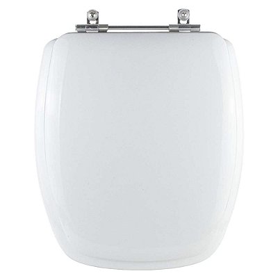 Assento Sanitário Almofadado Stylus Branco para vaso Celite