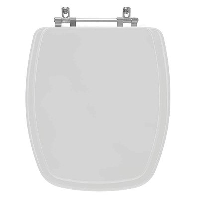 Assento Sanitário Stylus Cinza Prata para vaso Celite