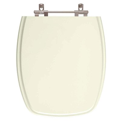 Assento Sanitário Primula Plus Marfim para vaso Fiori