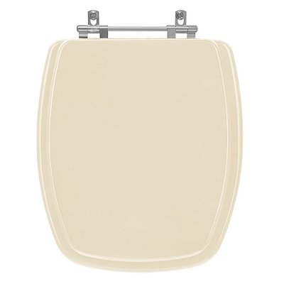 Assento Sanitário Laguna Marfim (Bege Claro) para vaso Hervy