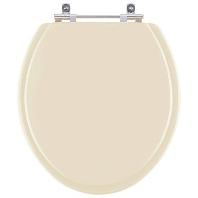 Assento Sanitário Convencional / Oval Bege Claro para todas as louças
