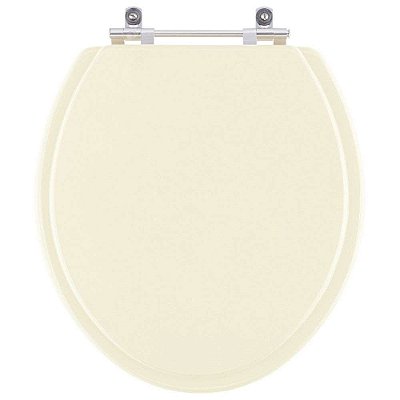 Assento Sanitário Poliester Lirio Pergamon (Bege Claro) para vaso Celite