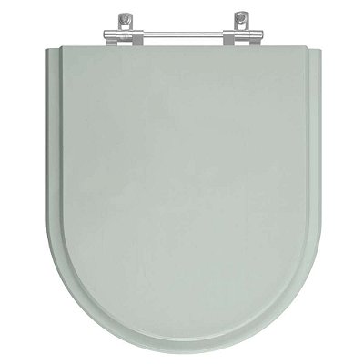 Assento Sanitario Poliester Riviera Agua Marinha (Verde Claro) para vaso Celite